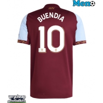 Aston Villa Emiliano Buendia #10 Replica Home Shirt 2025-26 Short Sleeve